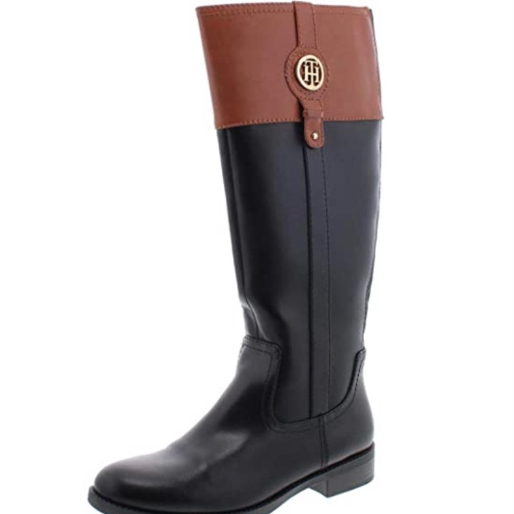 Tommy Hilfiger Knee High Riding Boots